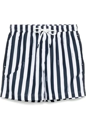 HUGO BOSS Shorts de playa con rayas estampadas