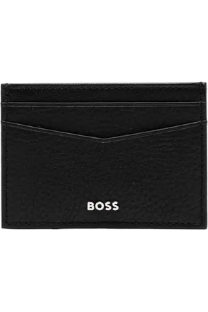 HUGO BOSS Tarjetero con logo en relieve
