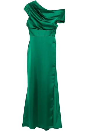 Amsale Vestido estilo corset con hombros descubiertos