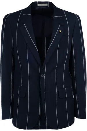 corneliani Blazer con motivo de rayas