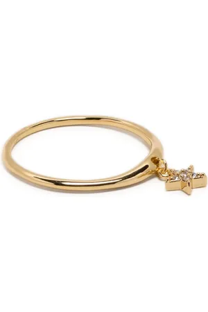 ESHVI Anillo con cadena de estrella