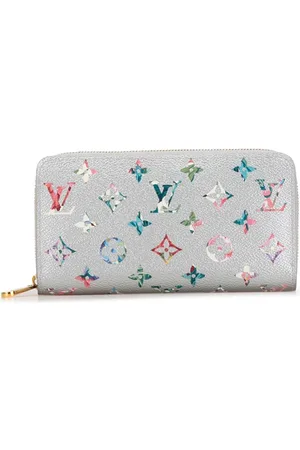 LOUIS VUITTON Cartera Metallic Monogram Garden Zippy Wallet 2021-2023