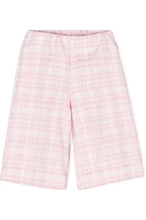 MONNALISA Pantalones rectos con placa del logo