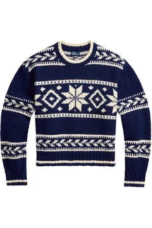 Ralph Lauren Suéter con motivo de copo de nieve en jacquard