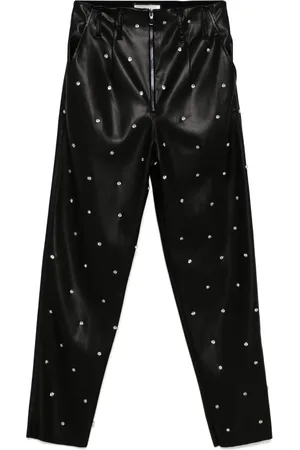 NISSA Pantalones con detalles de cristal