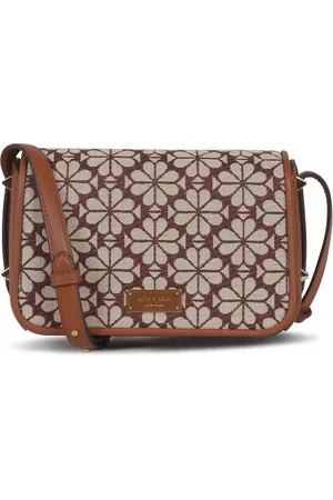 Kate Spade Bolsa de hombro pequeña con motivo floral en jacquard