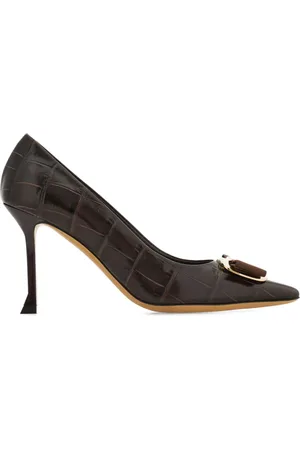 Salvatore Ferragamo Zapatillas New Vara con tacón de 85mm