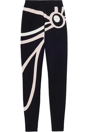 Puccini Leggins deportivos con motivo Marmo
