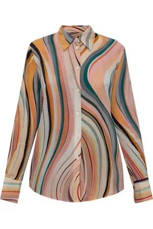 Paul Smith Camisa con estampado Swirl