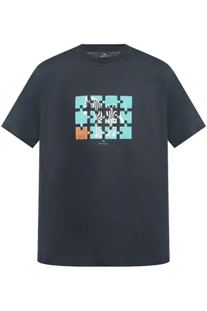 Paul Smith Playera con estampado Zebra Jigsaw