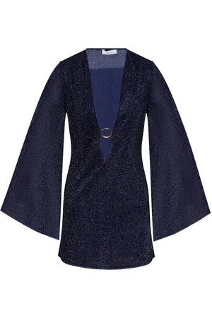 Oseree Vestido corto de lúrex