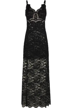 Paco rabanne Vestido largo con encaje