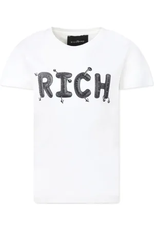 John Richmond Playera con estampado Rich