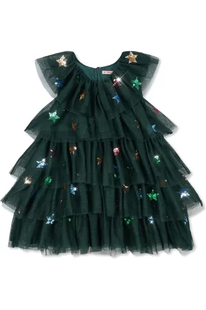 Konges Sløjd Vestido con aplique de estrella