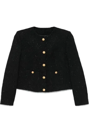 Balmain Chamarra de lúrex