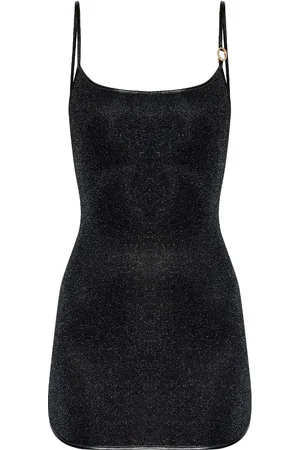 Oseree Vestido corto de lúrex