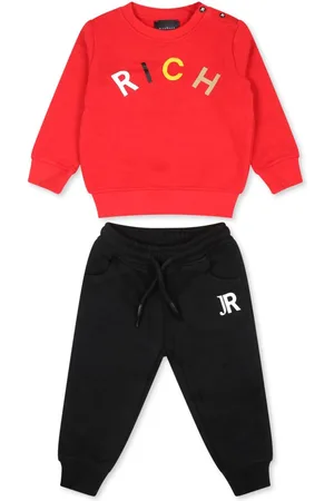 John Richmond Traje deportivo con logo estampado