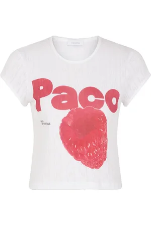 Paco rabanne Playera estampada