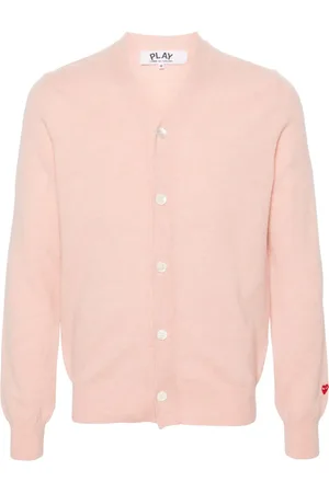 Comme des Garçons Cárdigan con parche de corazón
