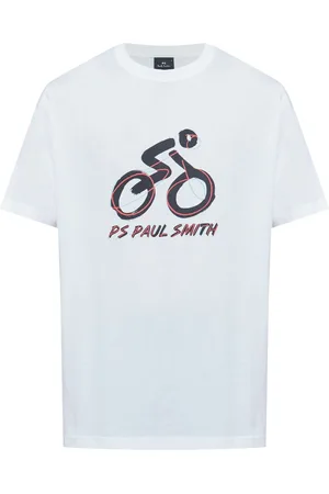 Paul Smith Playera con ilustración estampada