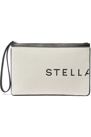 Stella McCartney Cartera con logo estampado
