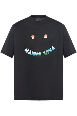 Paul Smith Playera con estampado Happy Gradient