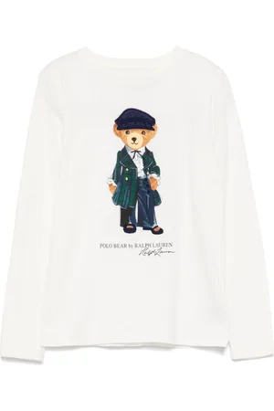 Ralph Lauren Playera con motivo Polo Bear