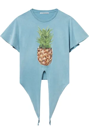 Stella McCartney Playera con piñas estampadas