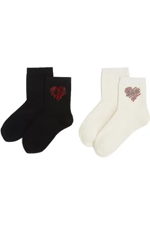 Karl Lagerfeld Set de dos pares de calcetines K/Heart