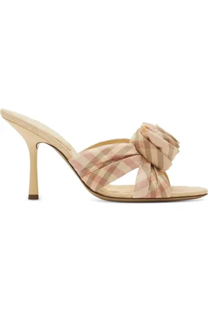 Burberry Mules Mew Rose con tacón de 90mm