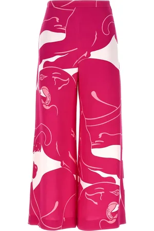 VALENTINO GARAVANI Pantalones anchos con estampado abstracto