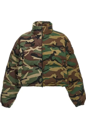 Vetements Chamarra con estampado militar