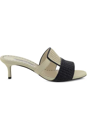 Manolo Blahnik Mules Fabiolamu con tacón de 50mm