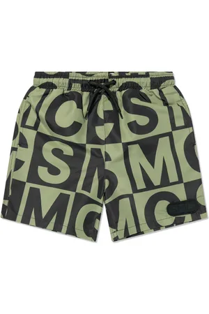 Stella McCartney Shorts de playa con logo estampado