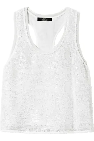 Twin-Set Top con detalle de lentejuelas