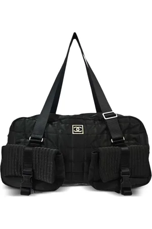 CHANEL Bolsa de mano Sport Line Choco Bar 2006