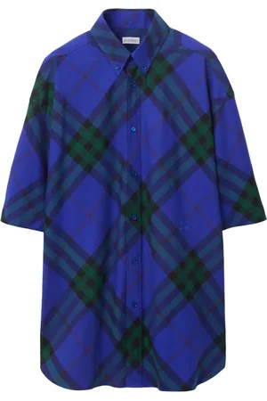 Burberry Camisa con cuadros estampados