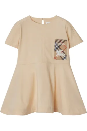 Burberry Vestido Check Label