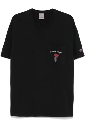 Champion Playera con bolsillo de x Angelo Baque