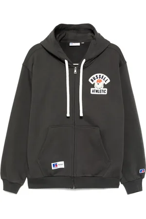 Chocoolate Hoodie con cierre y parche del logo