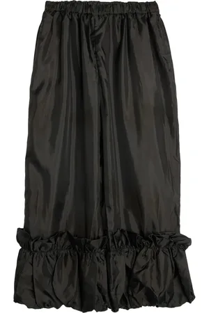 Comme des Garçons Pantalones de tafetán