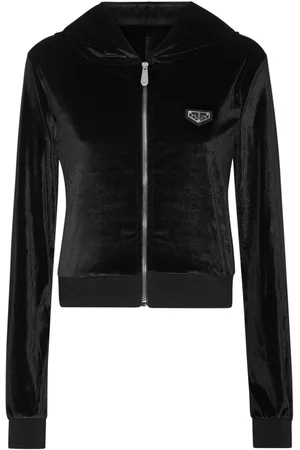 Philipp Plein Hoodie Strass Skull