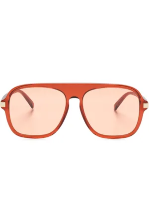 Stella McCartney Lentes de sol con bordes rectos
