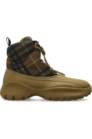 Burberry Botas con motivo de cuadros