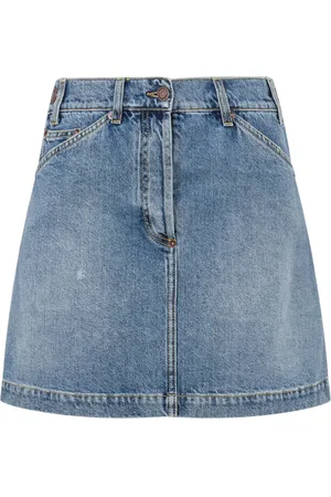 Moschino Falda corta de mezclilla