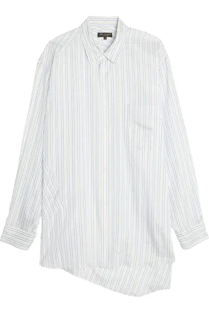 Comme des Garçons Camisa con rayas estampadas