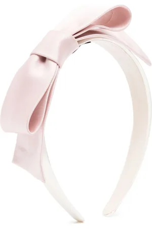 HUCKLEBONES LONDON Diadema de satén con detalle de moño