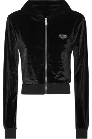 Philipp Plein Hoodie Crystal Signature