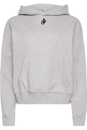 J.W.Anderson Hoodie con ancla bordada