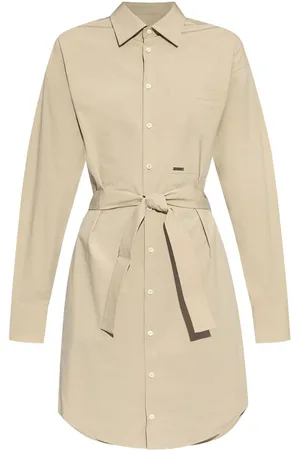 Dsquared2 Vestido camisero midi